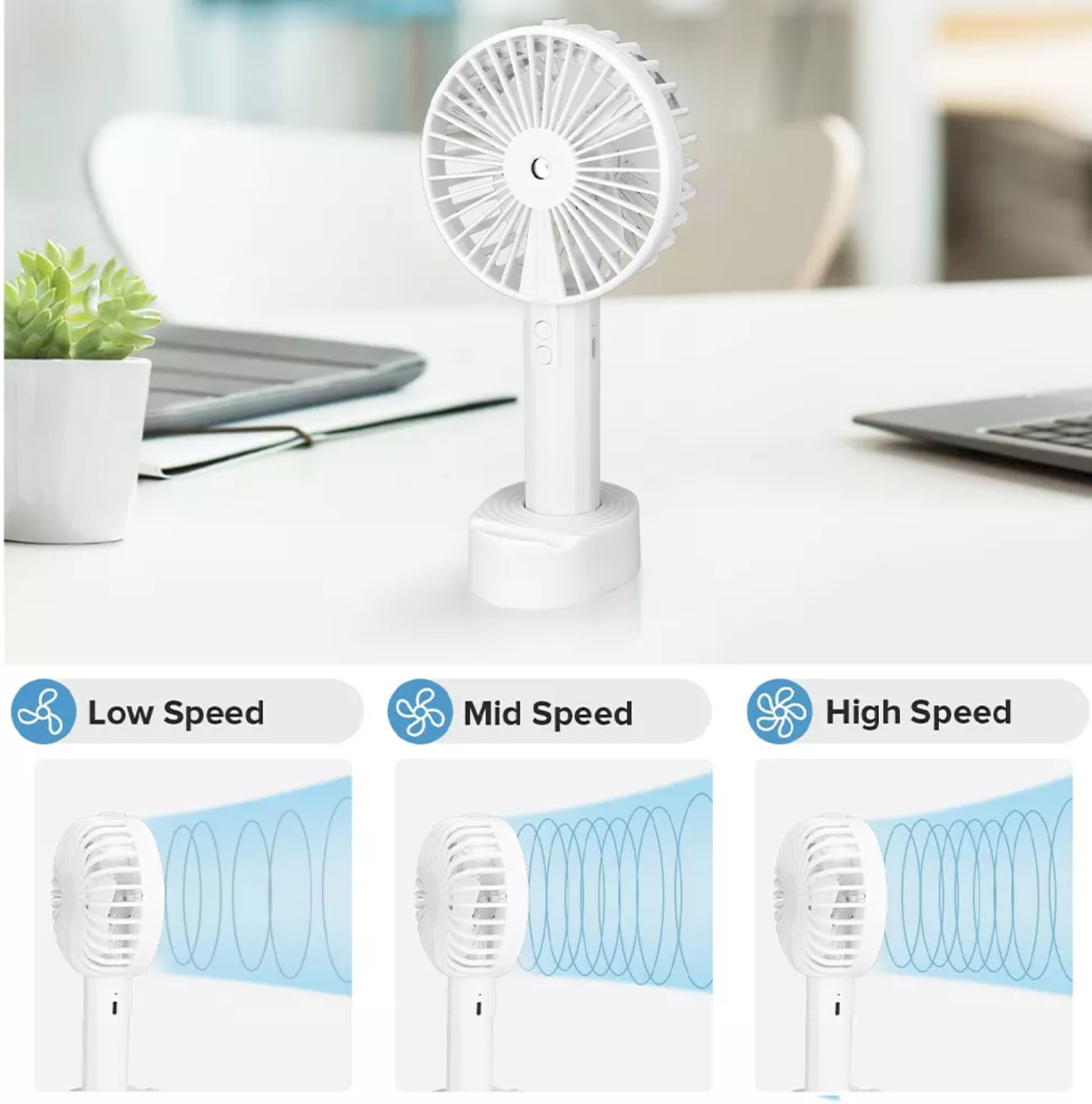 BUY 1 GET 1 FREE --Hand Rechargeable Fan